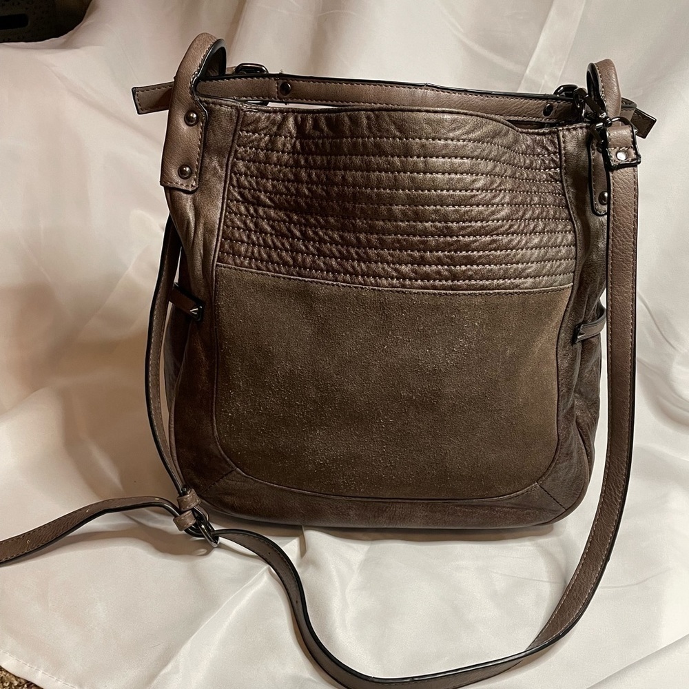 Moda Luxe brown shoulder purse